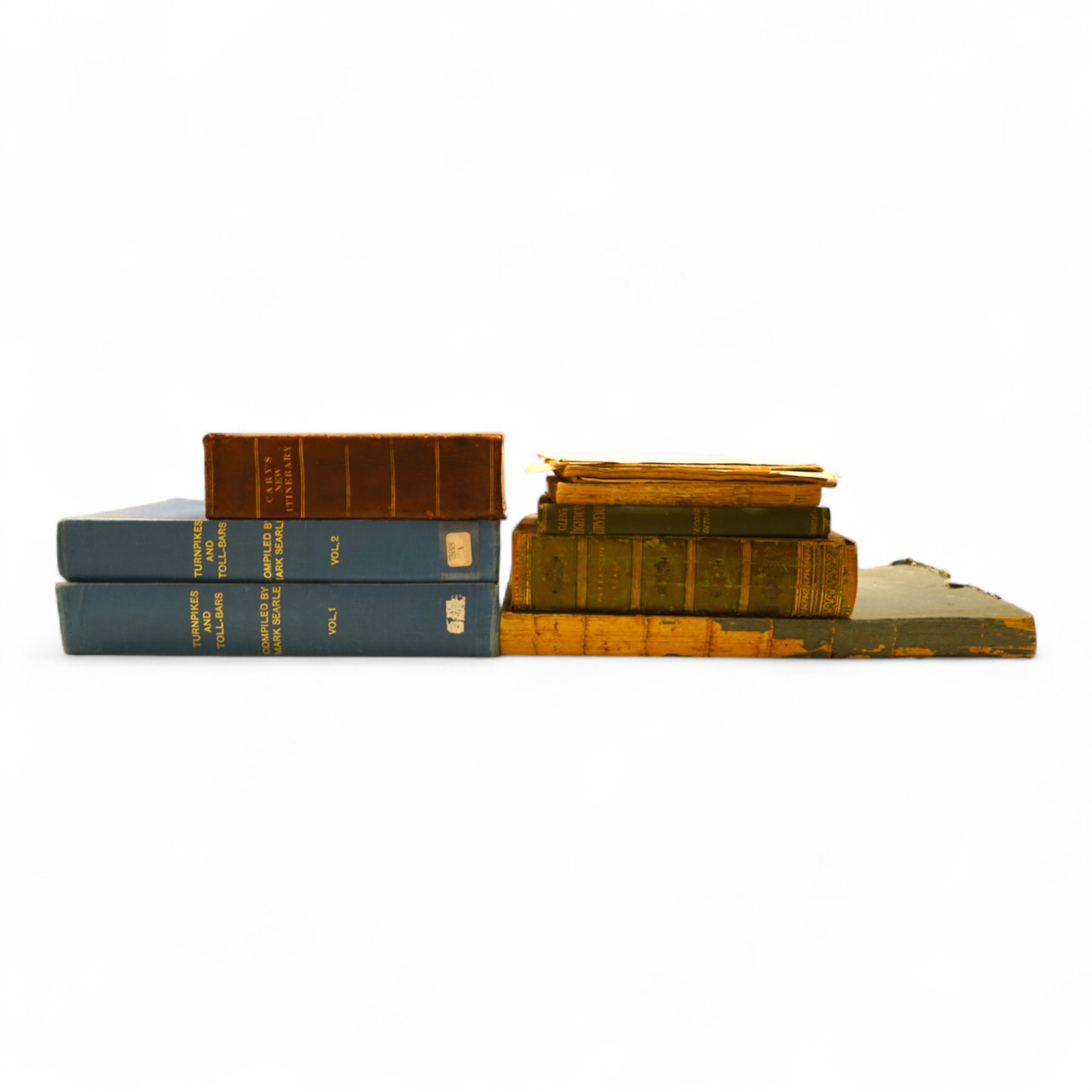 Mogg, Edward - Paterson's Roads ... all the Direct and Principal Cross Roads in England and Wales ... 18th edition (revised etc.). 9 folded maps; old gilt calf. 1826; Report for the Select Committee Appointed to Consider